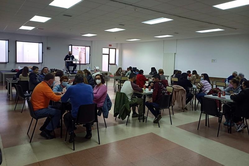 Un Bingo solidario pone punto y final a 2021 en El Campo de Peñaranda